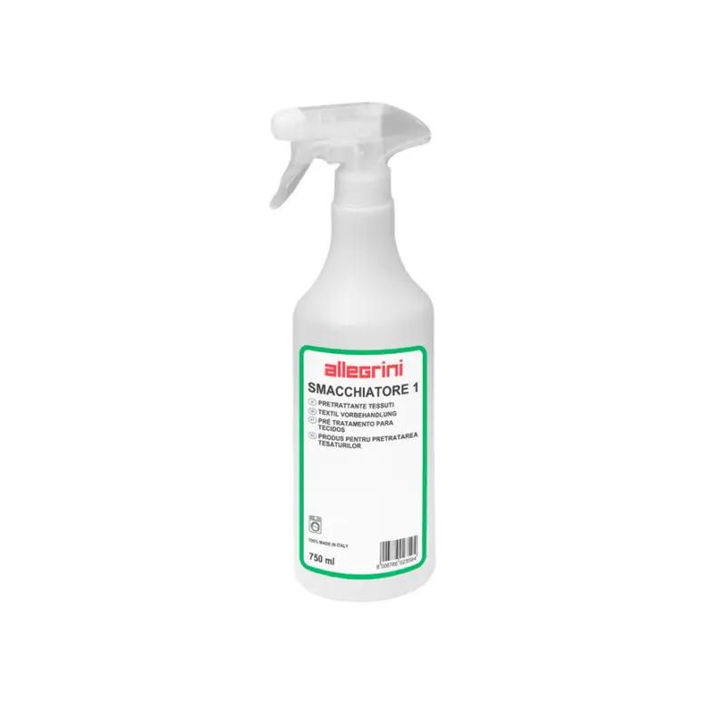 Allegrini Smacchiatore 1 750ml - odplamiacz do tkanin - tłuszcz, olej, czekolada Dostępne od ręki