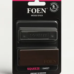 Foen Wood Stick Squeeze - perfumy w drewnie do kratki nawiewu Oferta limitowana