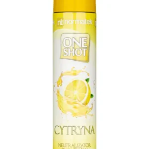 Do wyczerpania zapasów Normatek One Shot Cytryna 600ml - neutralizator zapachów