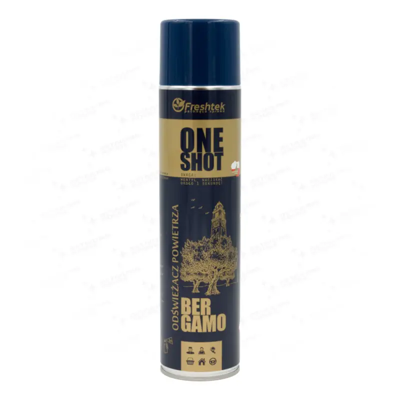 Dodaj do koszyka Freshtek One Shot Bergamo 600ml - odświeżacz powietrza