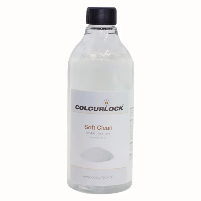 Colourlock Soft Clean 500ml - skutecznie usuwa plamy i zabrudzenia w skórach gładkich Bezpieczna płatność