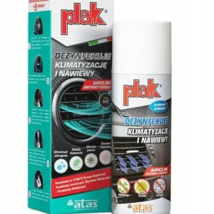 Plak Air Clim 200ml - płyn do dezynfekcji czyszczenie odgrzybianie klimatyzacji samochodowej Darmowa dostawa