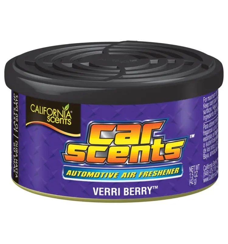 California Scents Verri Berry - puszka zapachowa do auta jagody 42g Szybka dostawa