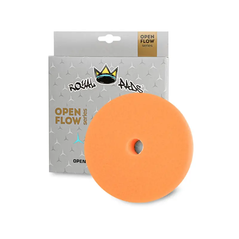 Royal Pads OF One Step 153mm Orange - otwarto-komórkowy pad polerski Łatwy zwrot