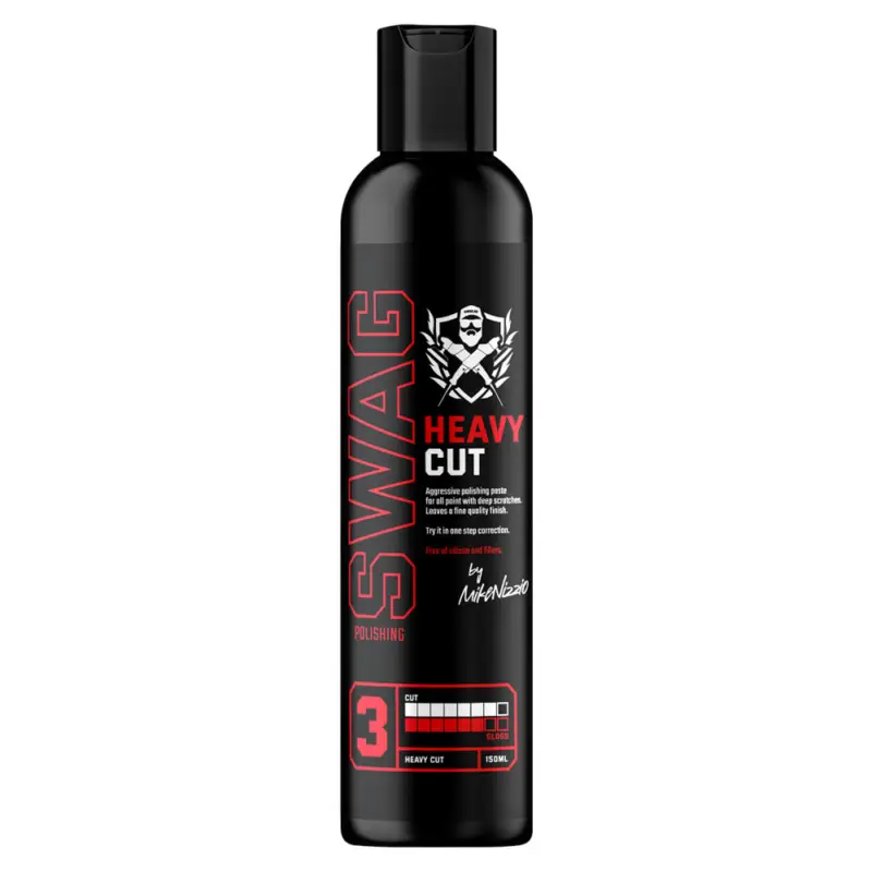 Łatwy zwrot Swag HEAVY CUT V2 150ml - mocno ścierna pasta polerska