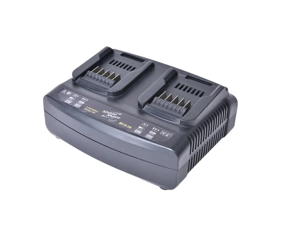 ShineMate BC182 Dual-Channel Rapid Charger - Dwukanałowa szybka ładowarka Darmowa dostawa