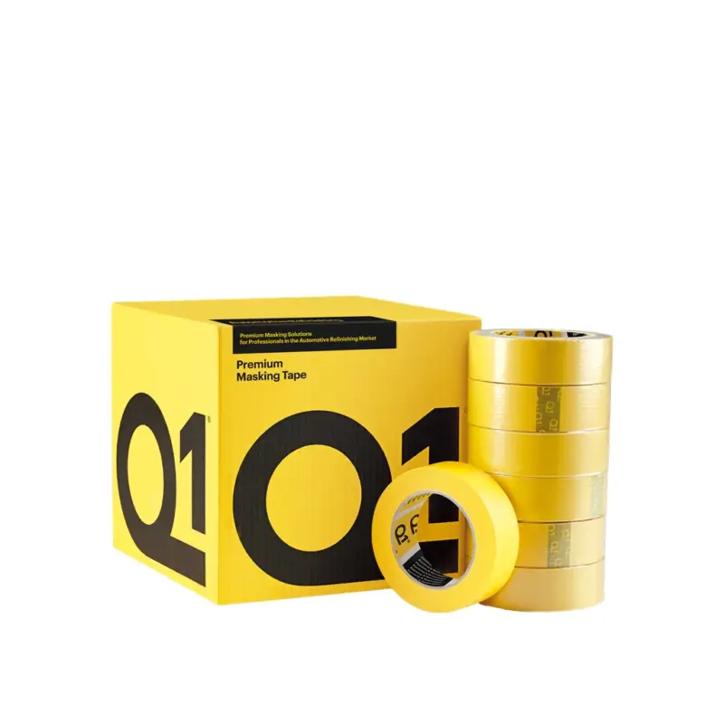 Q1 Premium Masking Tape Yellow 36mmx50m - taśma maskująca Darmowy zwrot