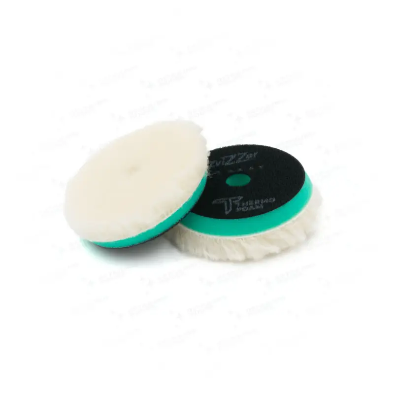 Łatwy zwrot ZviZZer Thermo Wool Pad Green 90/30/80 - pad polerski z naturalnej wełny