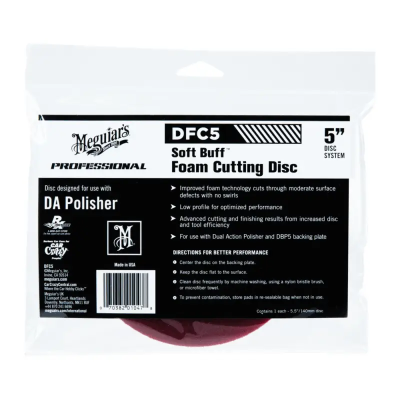 Meguiar's DA Foam Cutting Disc 5 - tnący pad polerski Obniżka ceny