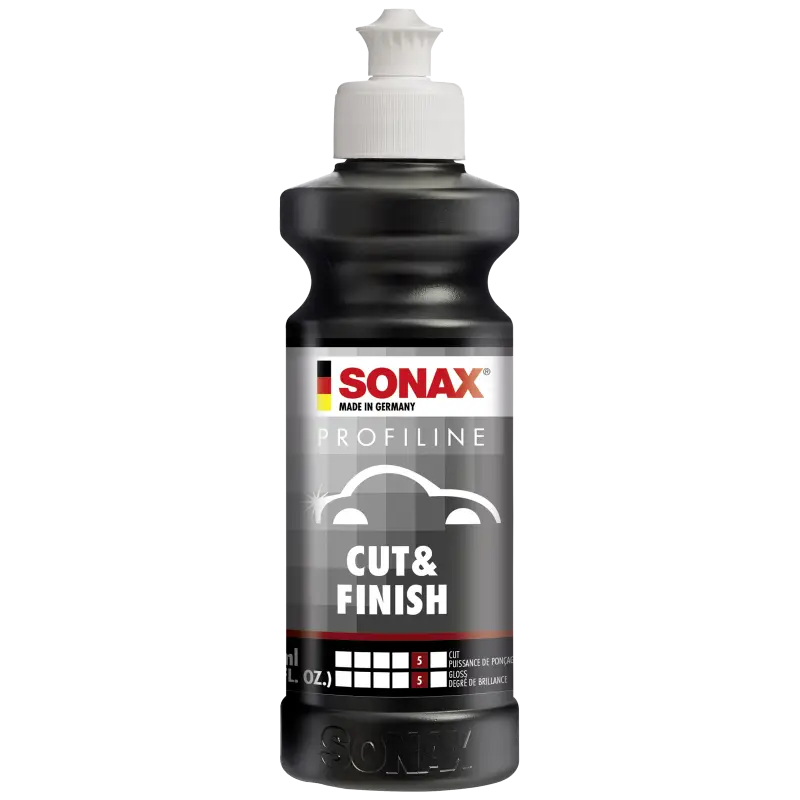 Dostępne od ręki SONAX Profiline Cut & Finish 05-05 250ml - pasta polerska typu One Step