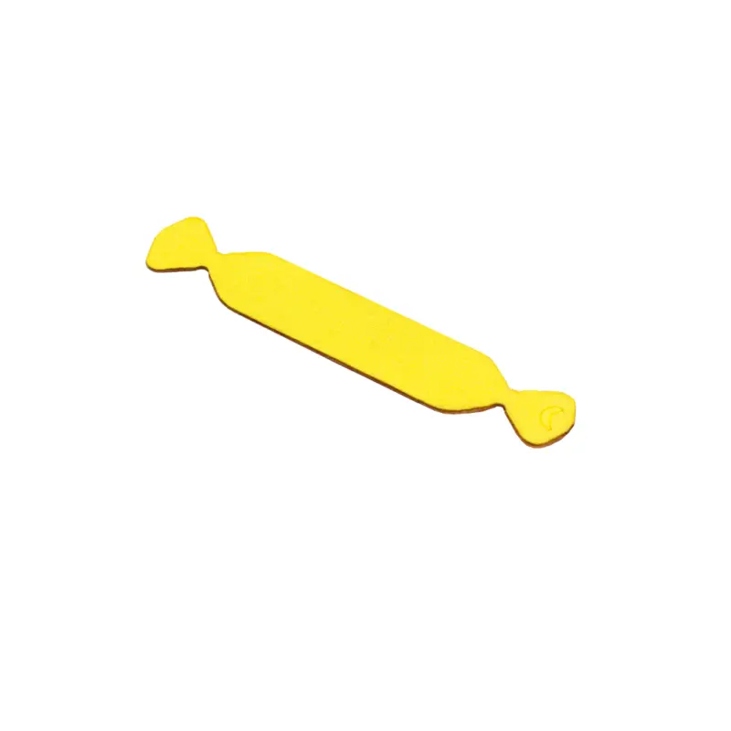 Obniżka ceny DHWRAP Monkey Strips Filc Banana Buffers Yellow - filc do rakli żółty