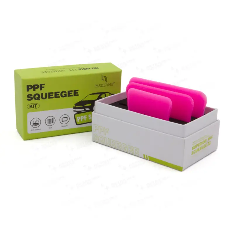 Dodaj do koszyka Ulty Nano PPF Squeegee Kit Pink 3 szt. - rakle do folii