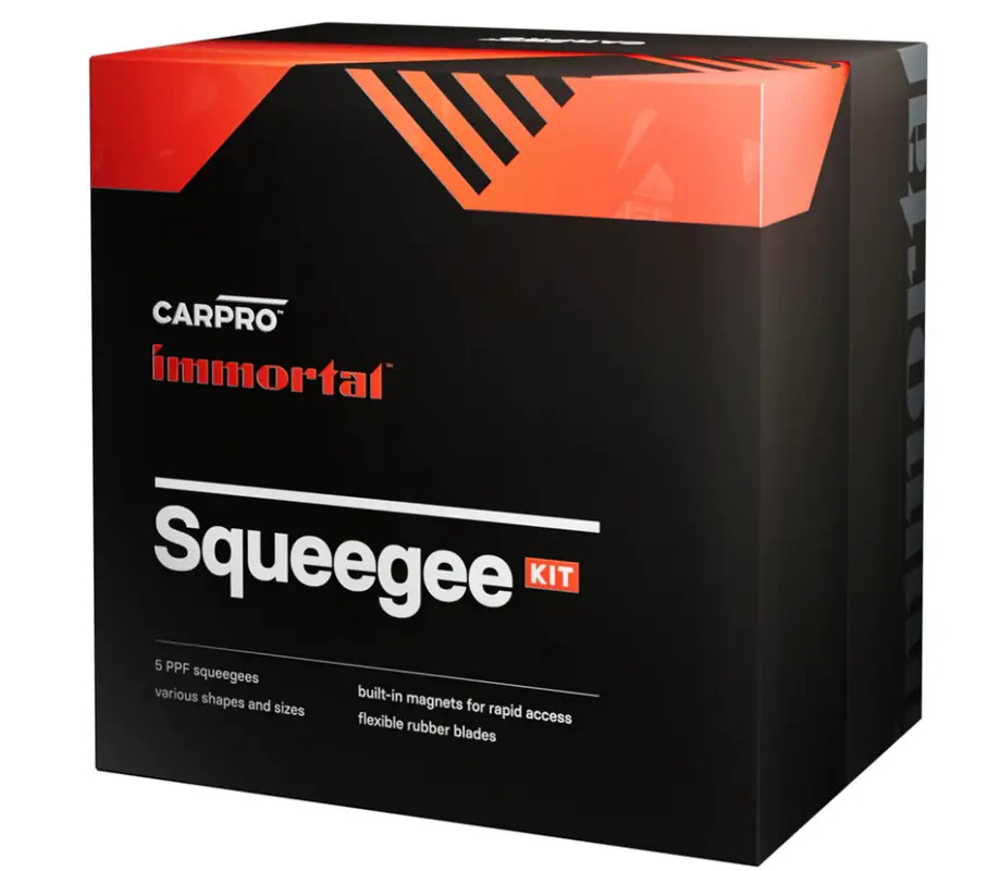 Oferta limitowana CarPro Squeegee Kit - zestaw rakli 5 szt.