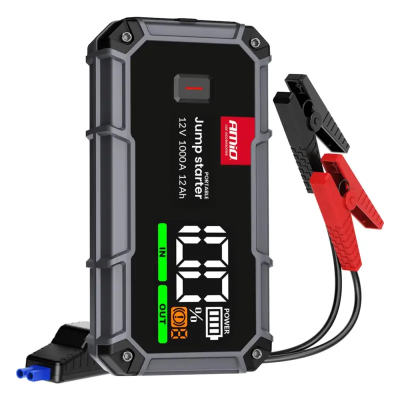 Bestseller AMiO 04676 - urządzenie rozruchowe 12V 12Ah 1000A PRO