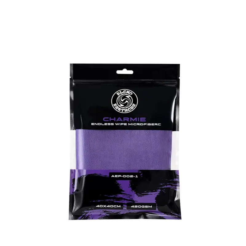 Blend Brothers CHARMIE Microfiber Purple 40x40cm - mikrofibra bezkrawędziowa Do wyczerpania zapasów