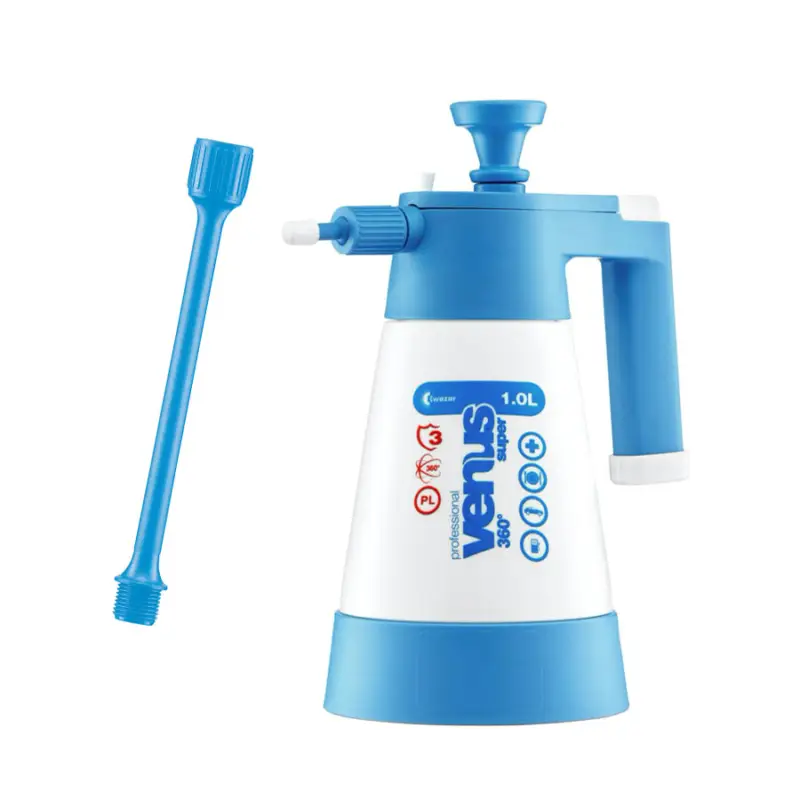 Kwazar Venus Super 360 Pro+ 1L + Lanca mini - opryskiwacz z przedłużką Premium