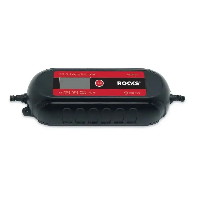 Rooks OK-03.0021 - prostownik elektroniczny 12/24V Ekspresowa dostawa