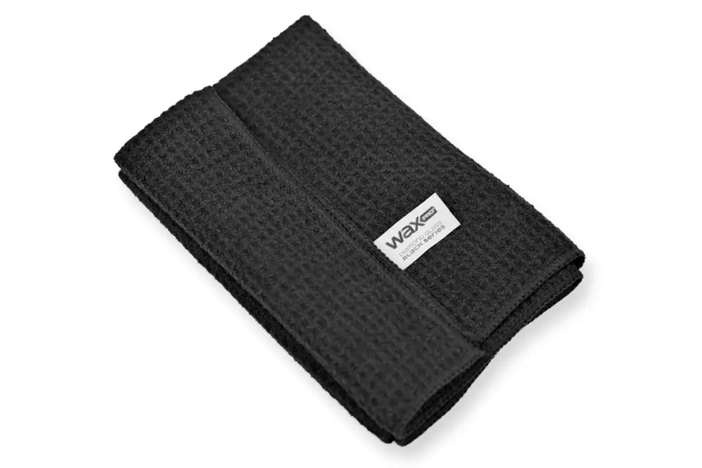 WaxPRO Diamond Glass Black Serien 40x40 cm 900gsm - mikrofibra waflowa Rabat