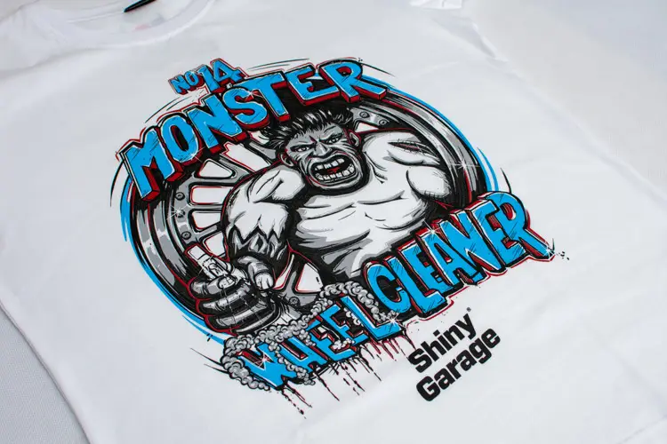 Darmowa dostawa Shiny Garage Monster T-Shirt L
