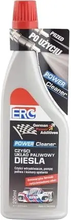 Ograniczona ilość ERC Power Cleaner Czyści układ paliwowy diesla 200ml