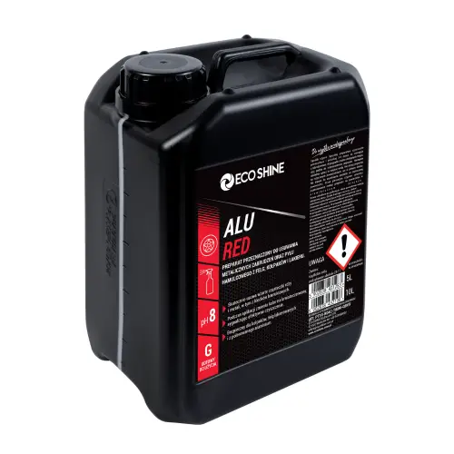 Bestseller Eco Shine Alu Red - Produkt do czyszczenia felg, usuwa osady metaliczne 10L