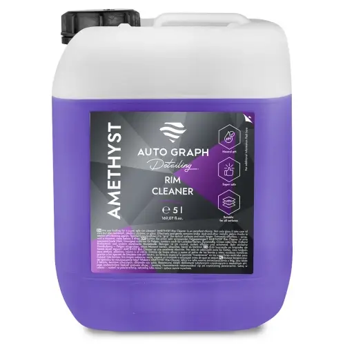 Nowość Auto Graph AMETHYST Rim Cleaner - Deironizer do czyszczenia felg samochodowych 5L