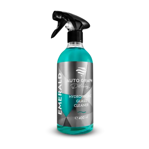 Auto Graph EMERALD Hydrophobic Glass Cleaner - płyn do mycia szyb z dodatkiem hydrofobowym 400ml Hit cenowy