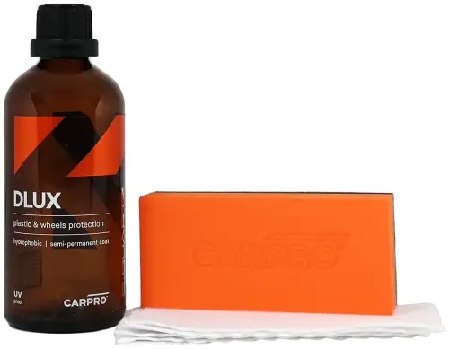 Okazja CarPro Cquartz DLUX Powłoka kwarcowa do plastików zewnętrznych i felg 100ml
