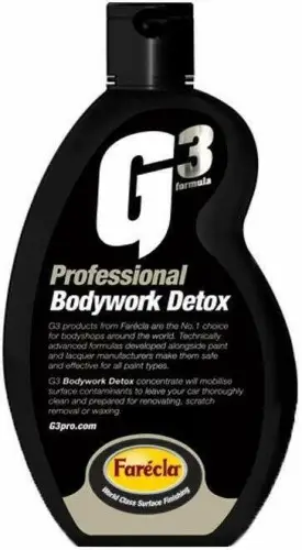G3 Pro Professional Bodywork Detox Usuwa tłuszcz woski silikon przygotowuje pod wosk powłokę 500ml Super okazja