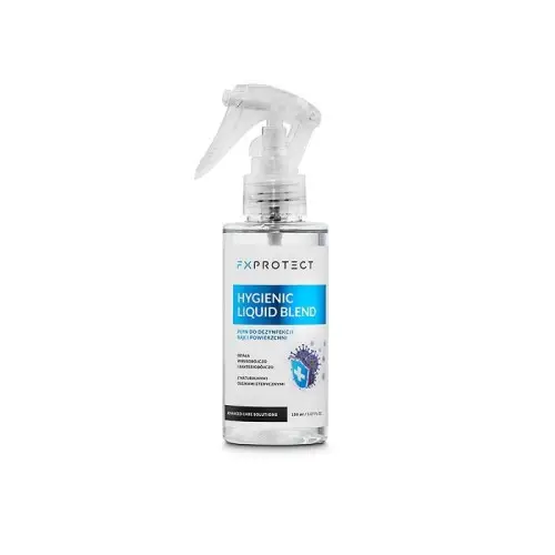 Zamów teraz FXPROTECT Hygienic Liquid Blend Płyn do dezynfekcji rąk i powierzchni 150ml