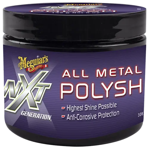 Meguiar's NXT Generation All Metal Polish Pasta do polerowania metalu chromu aluminium 142g Tylko do końca tygodnia
