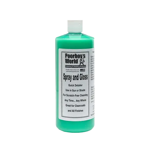 Poorboy's World Spray & Gloss Quick detailer Szybki połysk 946ml Obniżka ceny