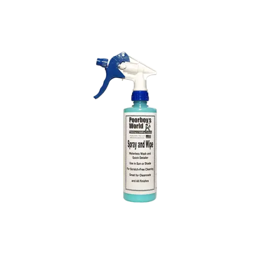 Wyjątkowa oferta POORBOY'S WORLD Spray and Wipe Waterless Wash Produkt do bezwodnego mycia auta 473ml
