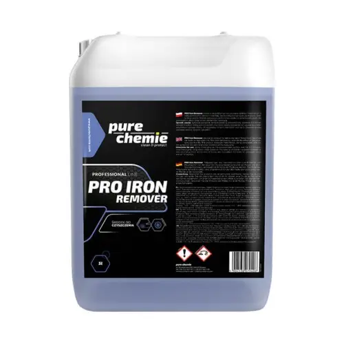 Pure Chemie PRO Iron Remover - usuwa z felg i lakieru zanieczyszczenia metaliczne 5L Sprawdź teraz
