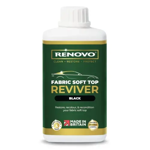 Hit sprzedaży Renovo Soft Top Reviver Black - Farba do dachów cabrio Czarna 500ml