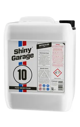 Shiny Garage Fruit Snow Foam PINK Różowa piana aktywna z neutralnym pH 5000ml Wyjątkowa oferta