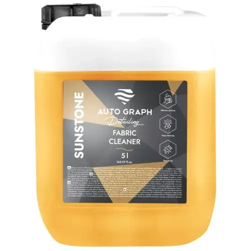 Do wyczerpania zapasów Auto Graph SUNSTONE Fabric Cleaner - 艢rodek do czyszczenia foteli i podsufitki 5L