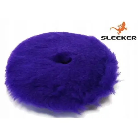 Łatwy zwrot EVOXA Sleeker Master Wool Purple Futro polerskie do usuwania głębokich rys 130mm