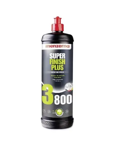 Do wyczerpania zapasów MENZERNA Super Finish+ 3800 Lekko ścierna pasta polerska Wysoki połysk 1000ml