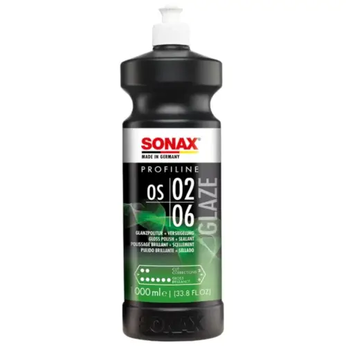 Sonax Profiline OS 02/06 鈥?Pasta polerska, usuwa mniejsze rysy i zabezpiecza, AIO 1000ml Ekspresowa dostawa