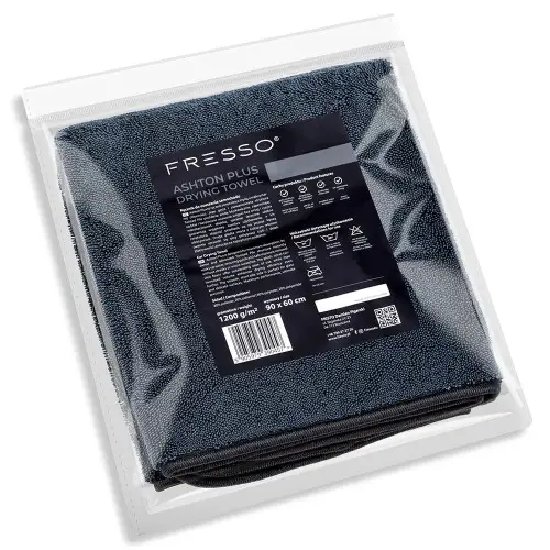 Taniej Fresso ASHTON PLUS 1200gsm 鈥?Chłonny ręcznik do suszenia auta 90x60cm