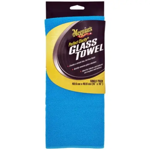 Meguiar's Perfect Clarity Glass Towel - Mikrofibra do czyszczenia szyb, szkła Tylko dziś