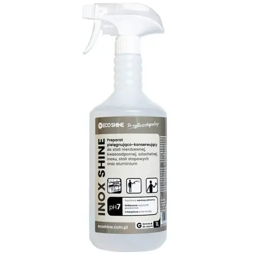 Cena promocyjna Eco Shine Inox Shine - Preparat pielęgnująco-konserwujący stal nierdzewną 1L