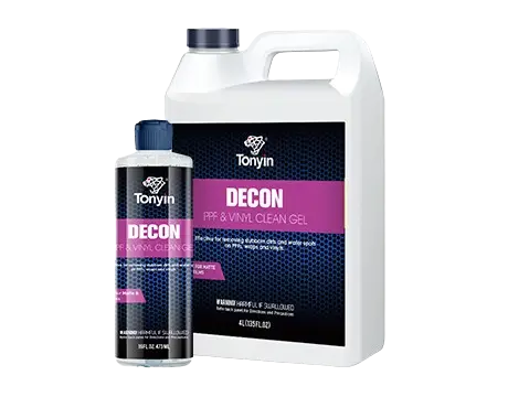 Cena promocyjna Tonyin Decon PPF & VINYL CLEAN GEL- Gel do czyszczenia folii PPF i vinyl 473ml