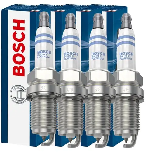 4X Świeca zapłonowa Bosch 0 242 245 576 AUDI / VOLKSWAGEN VW / SEAT / SKODA Zamów dziś