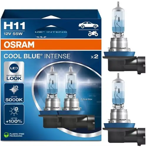 Do wyczerpania zapasów Żarówki H11 Osram Cool Blue Intense NextGen 5000K (Zestaw 2szt.)