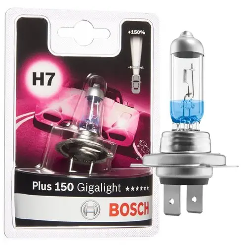 Żarówka H7 Bosch Gigalight Plus 150% 12V 55W PX26D 3450K Darmowy zwrot