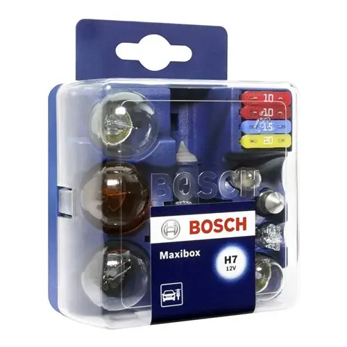 Zniżka BOSCH ZESTAW ŻARÓWEK MAXIBOX ŻARÓWKA H7 C5W P21 5W P21W PY21W R5W T4W W5W