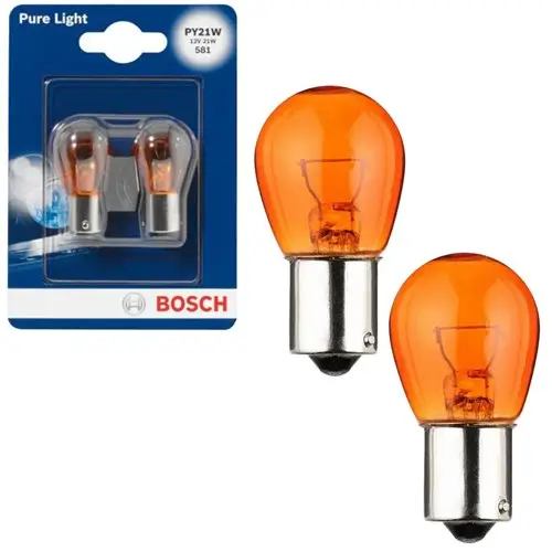 Żarówki Bosch PURE LIGHT PY21W 12V - Zestaw dwie sztuki Zamów dziś