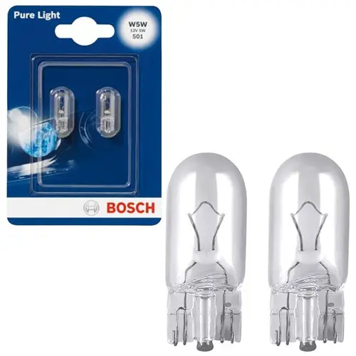 Hit cenowy Żarówki Bosch PURE LIGHT W5W 5 W 2 sztuki